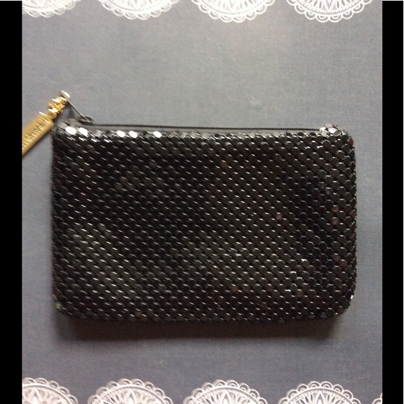 Whiting & Davis Handbags - Whiting & Davies: Black Evening Purse.